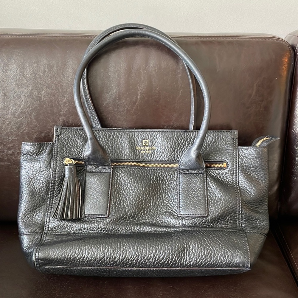 Kate Spade Black Leather Purse